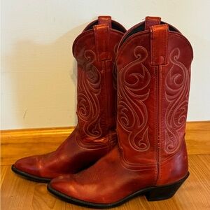 Red Cowboy Boots
